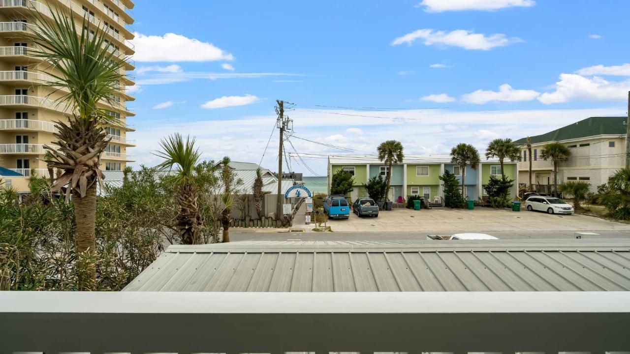 Pet Friendly Townhome With Gulf Views And Hot Tub Right Across From Beach And Schooners Panama City Beach Esterno foto